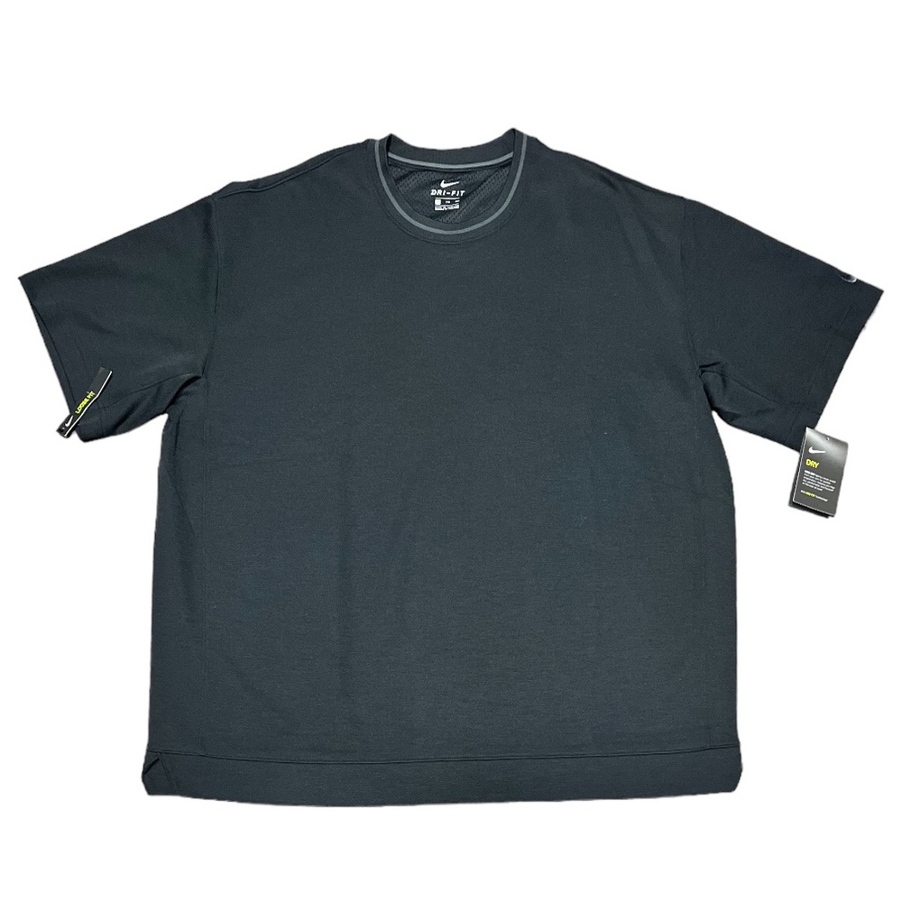 NWT Nike Shirt Dri fit Black Loose Fit Size XXL 2XL AJ3538-010